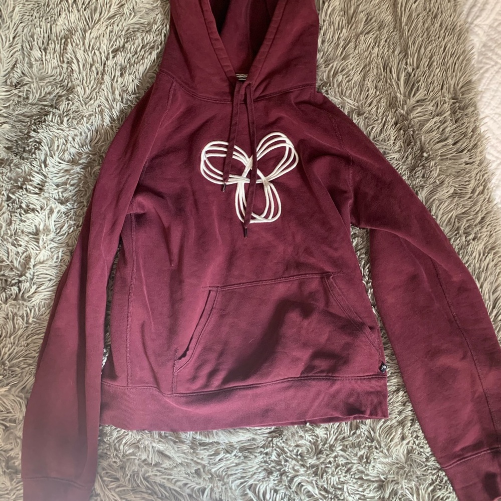 Burgundy Aritzia sweater